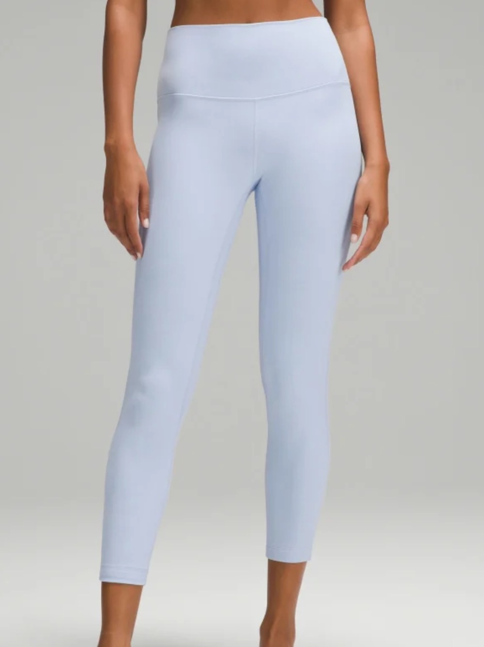 NWOT Lululemon Align 28” Light Blue Leggings Size 6